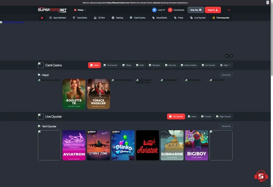 Süpertotobet ekran görüntüsü